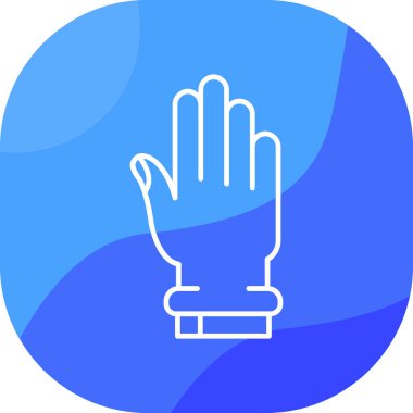 el simgesi vektör illüstrasyonu