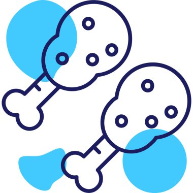 Balonlar. Web simgesi basit tasarım