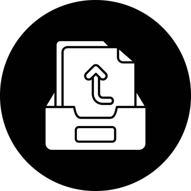 dosya dizini vektör illüstrasyonu