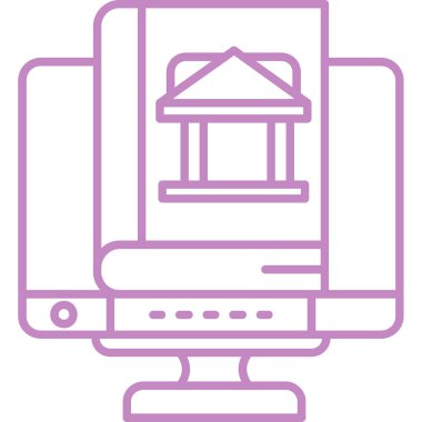 seo modern simgesinin vektör illüstrasyonu