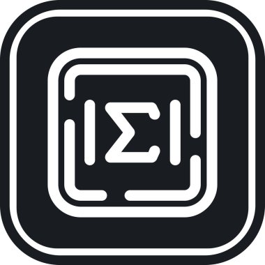 Modern simgenin vektör illüstrasyonu