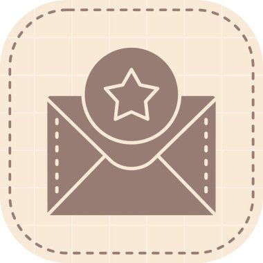 e-posta zarfı simgesi vektör illüstrasyon grafik tasarımı