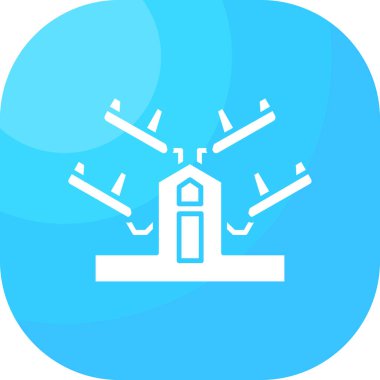 Modern simgenin vektör illüstrasyonu