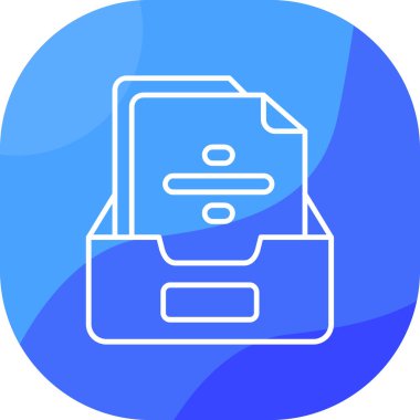 Yazıcı. Web simgesi basit illüstrasyon