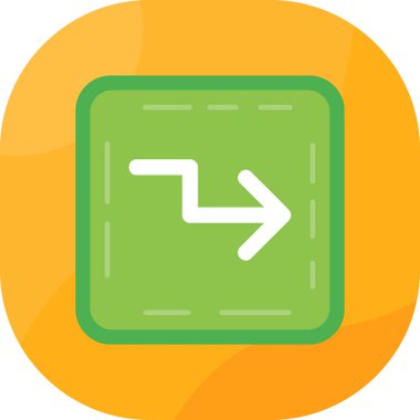 ok yönü simgesi doldurulmuş - taslak biçimi