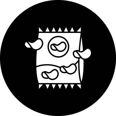 Gıda simgesinin vektör illüstrasyonu