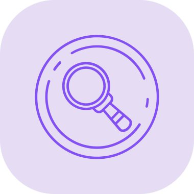 Ara. Web simgesi basit tasarım