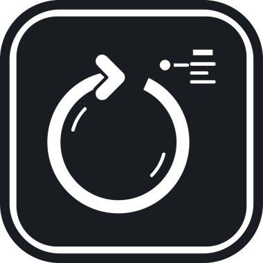 Modern bir benzin istasyonunun vektör çizimi