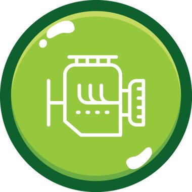 Gaz sobası vektör çizim