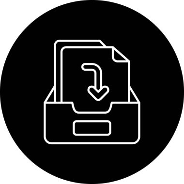 dosya vektör illüstrasyonu, simge