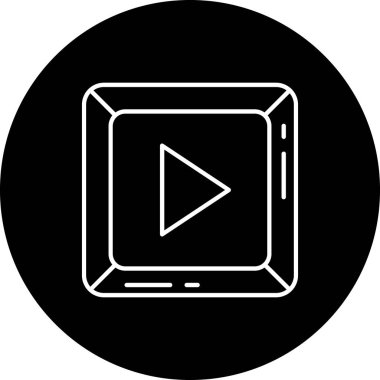 Simge, vektör illüstrasyonunu çal