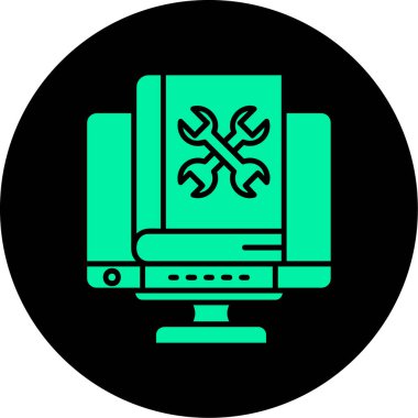 seo modern simgesinin vektör illüstrasyonu