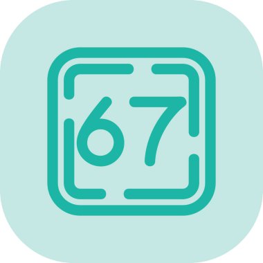 765 7 simge vektör illüstrasyonu