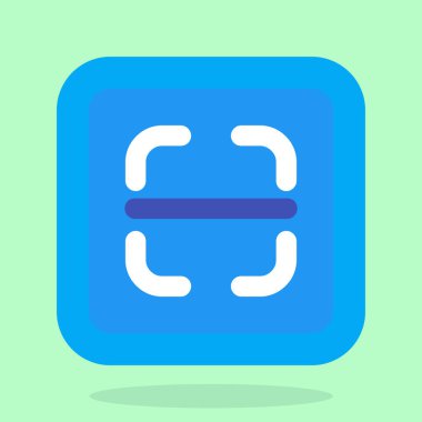 Kredi kartının vektör simgesi