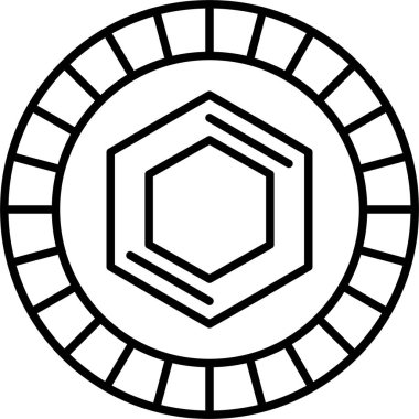 Bir harita simgesinin modern simge tasarımının vektör çizimi