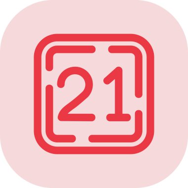 Takvim simgesi vektör illüstrasyonu