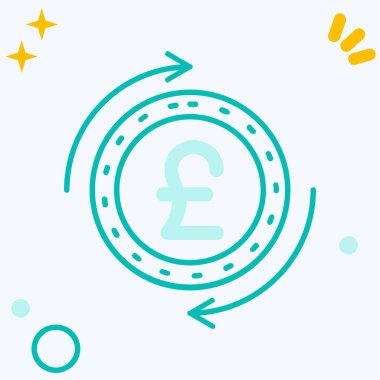 Moda tasarım tarzında pound simgesi. para simgesi şeffaf arkaplanda izole edildi. Nakit vektör simgesi basit ve modern düz stil. Vektör illüstrasyonu, mobil 0