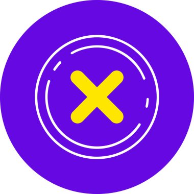 Modern bir simgenin vektör illüstrasyonu