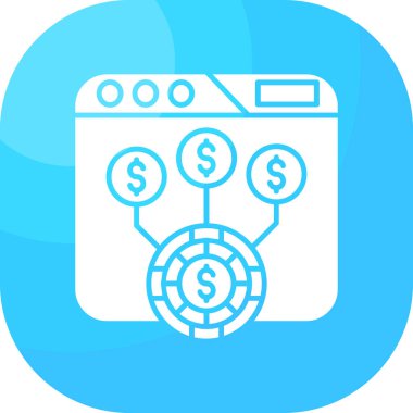 money vector icon modern simple illustration
