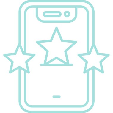 Akıllı telefon simgesi. vektör illüstrasyonu