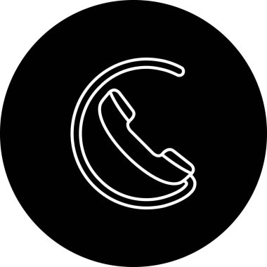 Projeniz için vektör çağrısı simgesi