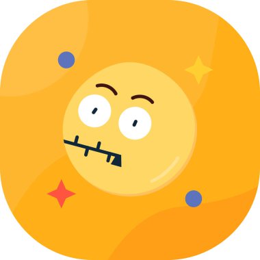 Komik uzaylının vektör karikatür çizimi.