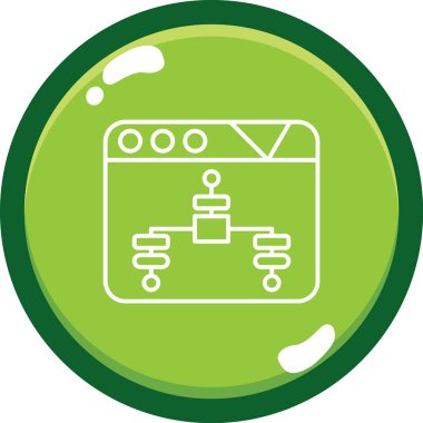 Modern b 'nin vektör illüstrasyonu eksik simgesi