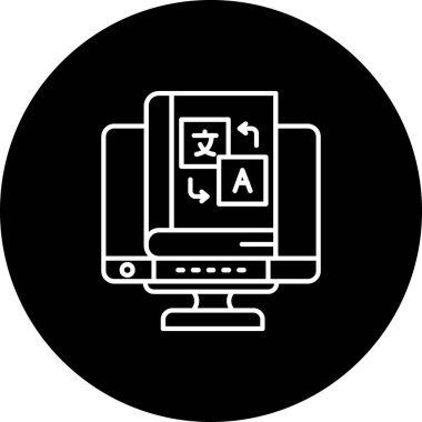 vektör dizüstü simgesi illüstrasyonu