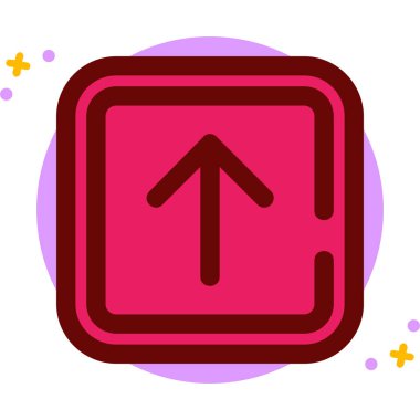 ok simgesi vektör illüstrasyonu