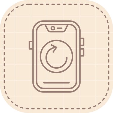 Modern b 'nin vektör illüstrasyonu eksik simgesi