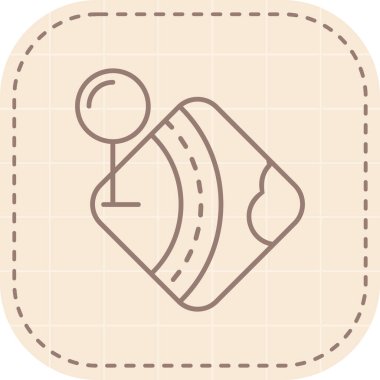 Modern b 'nin vektör illüstrasyonu eksik simgesi