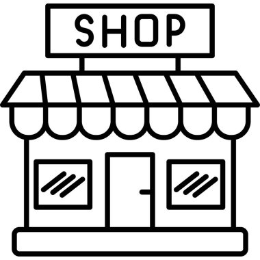 Dükkan. Web simgesi