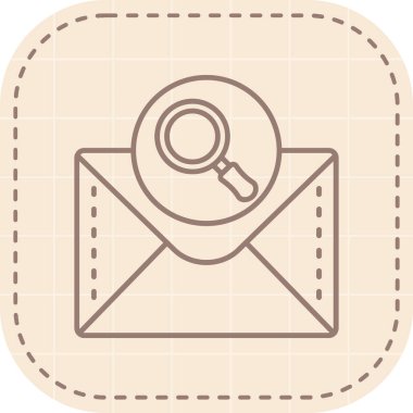 e- posta simgesi vektör illüstrasyonu