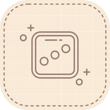 Modern b 'nin vektör illüstrasyonu eksik simgesi