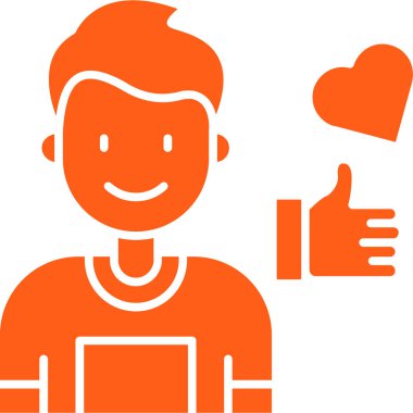 Moda tarzında izole edilmiş arka planda başparmaklar yukarı simgesi olan mutlu adam