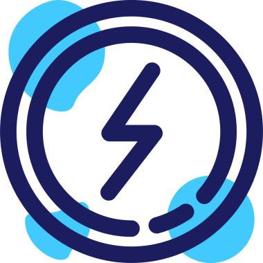 Bir saatin vektör illüstrasyonu