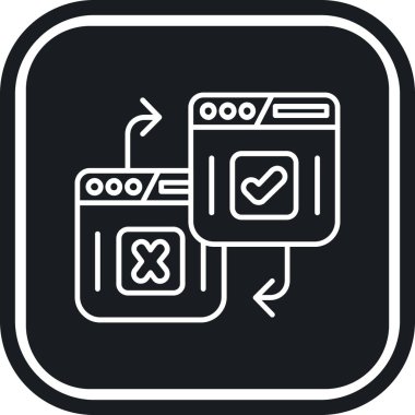 seo modern simgesinin vektör illüstrasyonu