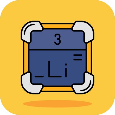 Bir tablet simgesinin vektör illüstrasyonu