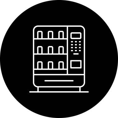 Şeffaf bir arkaplanda buzdolabı vektör çizimi. Birinci kalite semboller. Konsept ve grafik tasarım için ince çizgi simgesi.