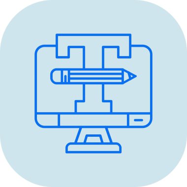 seo modern simgesinin vektör illüstrasyonu