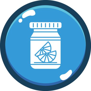 Gıda simgesinin vektör illüstrasyonu