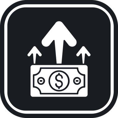 Dolar Simgesi Moda Biçiminde İzole Arkaplan