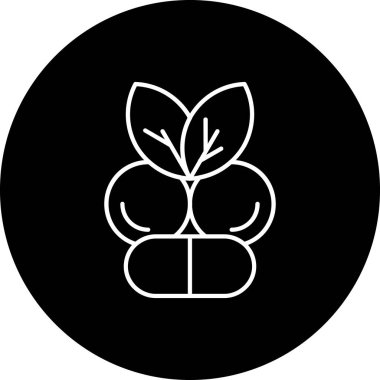 Gıda simgesinin vektör illüstrasyonu