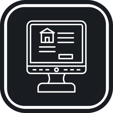 Vektör Ev simgesi illüstrasyonu