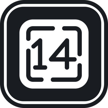 vektör Takvimi Simgesi illüstrasyonu