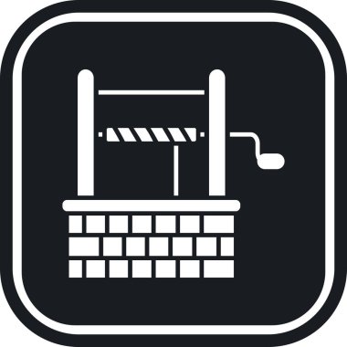 Modern bir simgenin vektör illüstrasyonu