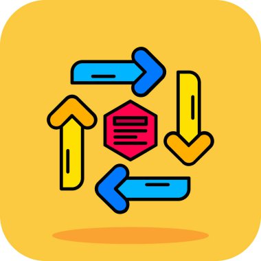 veri aktarım simgesi. Veri aktarım vektör simgesinin ana hatları izole edildi