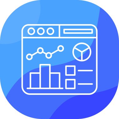 seo modern simgesinin vektör illüstrasyonu