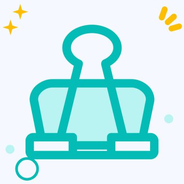 Beyaz arka planda izole edilmiş çizgi Noel ağacı simgesi. Mutlu Noeller ve mutlu yıllar. Renkli taslak konsepti. Vektör.