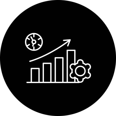 vektör pasta çizelgesi simgesi